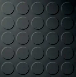 GOMMA A BOLLO | Pavimento in rotoli - Colore Nero